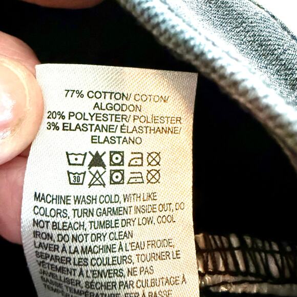 Lucky Brand Womens Size 2 Black Stretchy Boot Cut Jeans Casual Fitted Med Wash - Picture 6 of 8